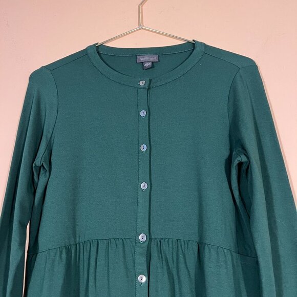 J JILL Wearever Collection Green Tunic/Dress - Picture 3 of 6